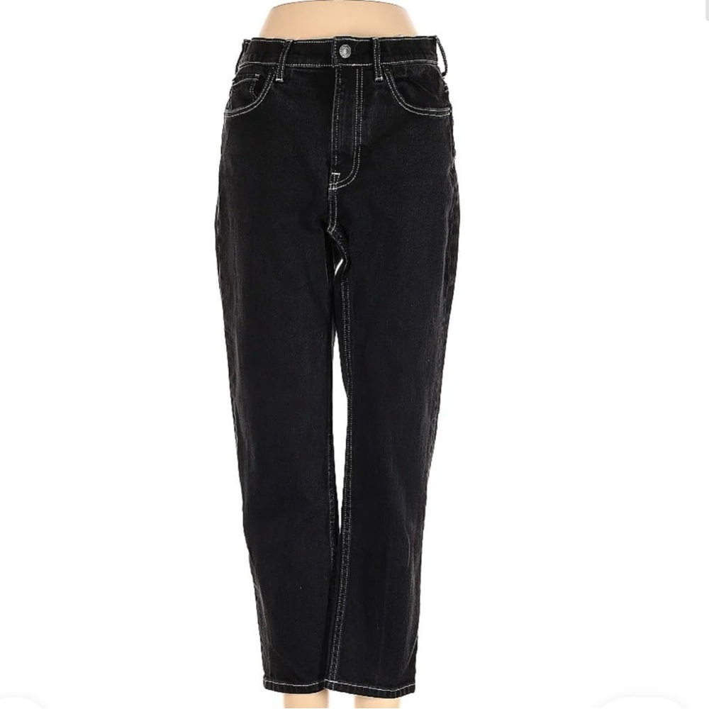 Everlane Black Cheeky Cropped Jeans